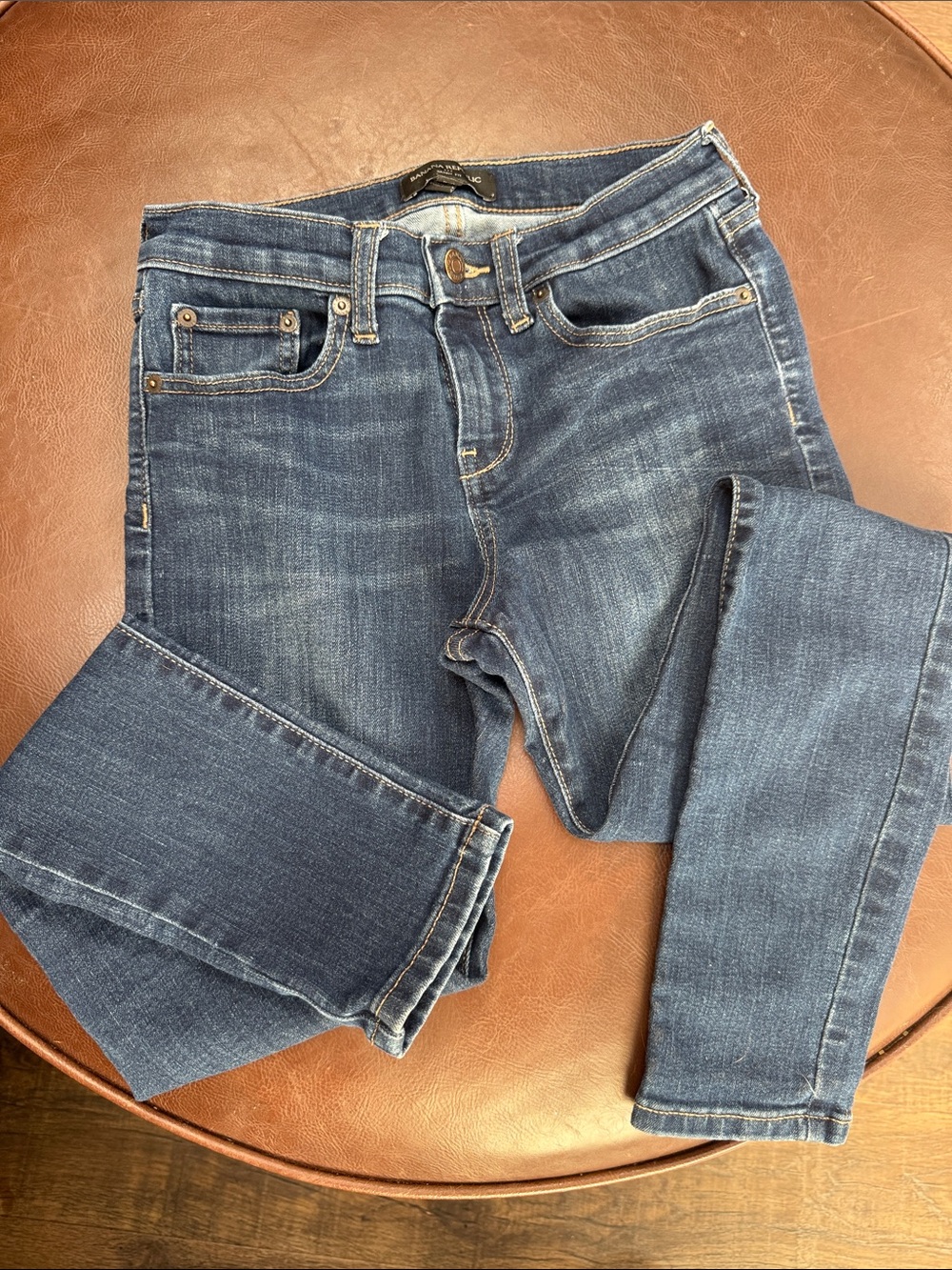 Banana Republic Indigo Stretch Skinny Jeans
